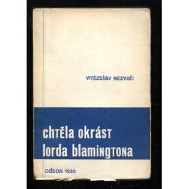 Chtěla okrást lorda Blamingtona (typo Karel Teige)