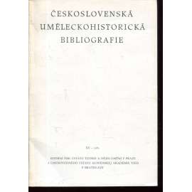 Československá uměleckohistorická bibliografie za rok 1985