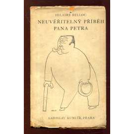 Neuvěřitelný příběh pana Petra (obálka Adolf Hoffmeister)