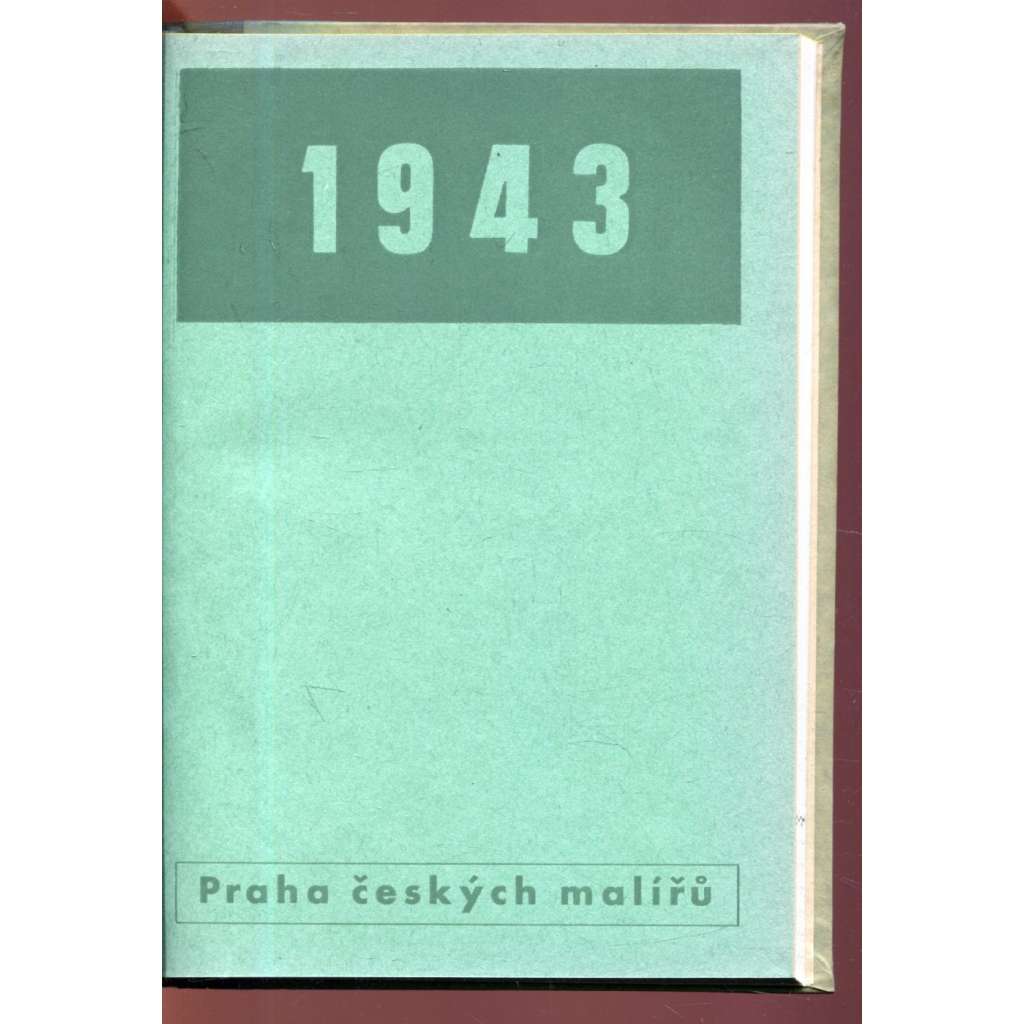 Praha českých malířů. Kalendář 1943 (Ladislav Sutnar)