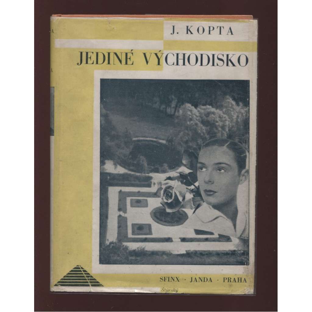 Jediné východisko (obálka Jindřich Štyrský)