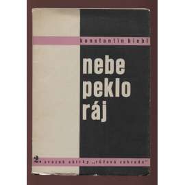 Nebe, peklo, ráj (obálka a typografie Karel Teige) - Konstantin Biebl - Básně z let 1929-1930