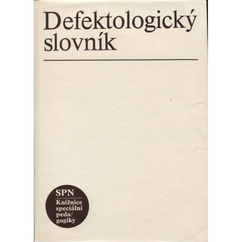 Defektologický slovník