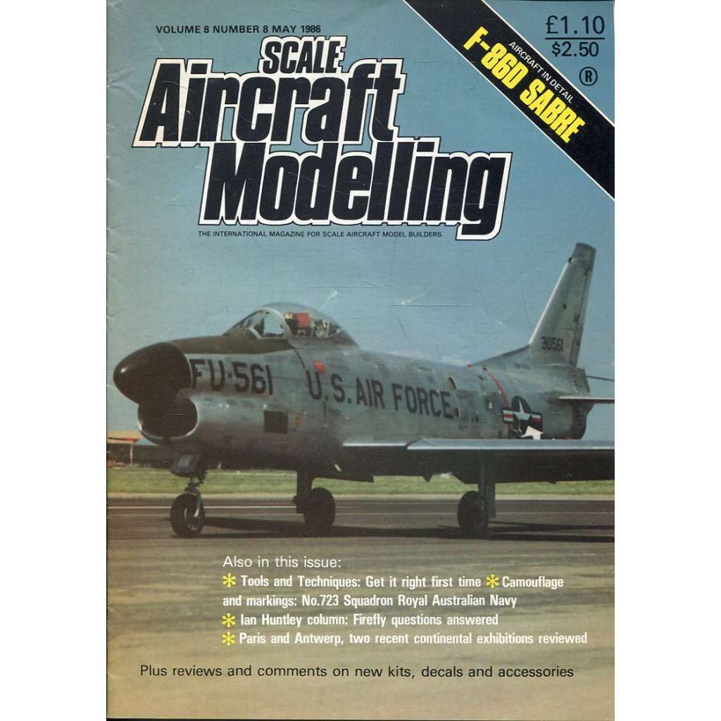 Scale Aircraft Modelling 5/1986, Vol. 8, No. 8 (letadla, modelářství)