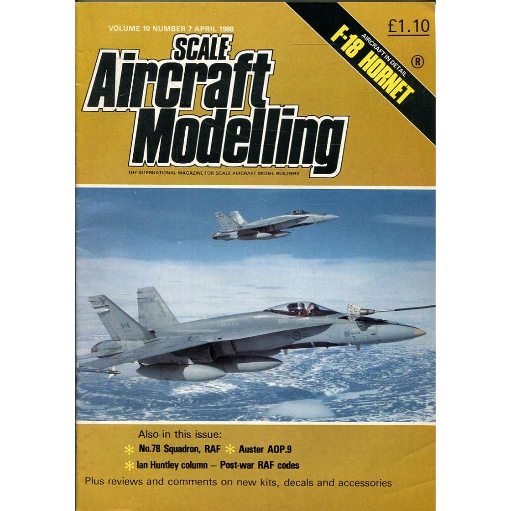 Scale Aircraft Modelling 4/1988, Vol. 10, No. 7 (letadla, modelářství)