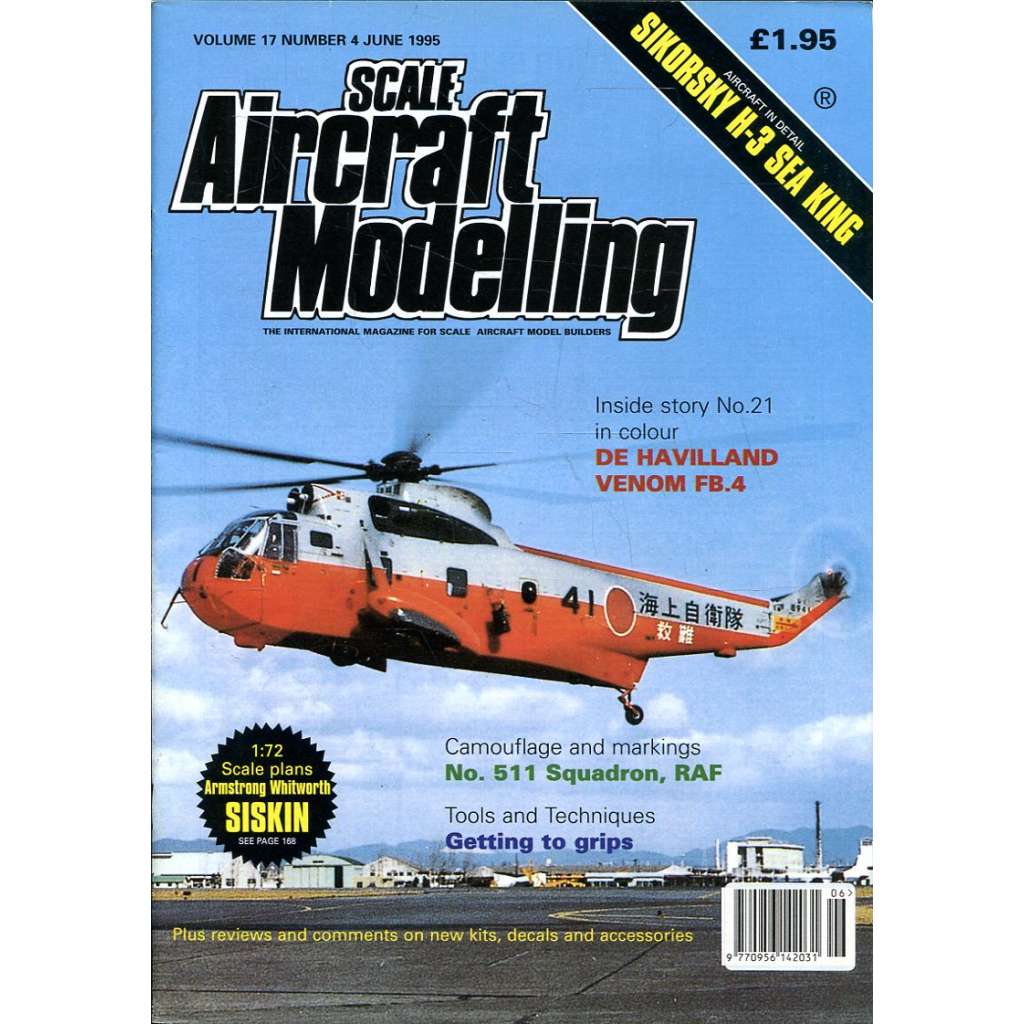 Scale Aircraft Modelling 6/1995, Vol. 17, No. 4 (letadla, modelářství)