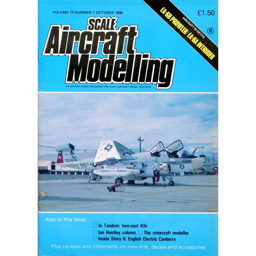Scale Aircraft Modelling 10/1990, Vol. 13, No. 1 (letadla, modelářství)