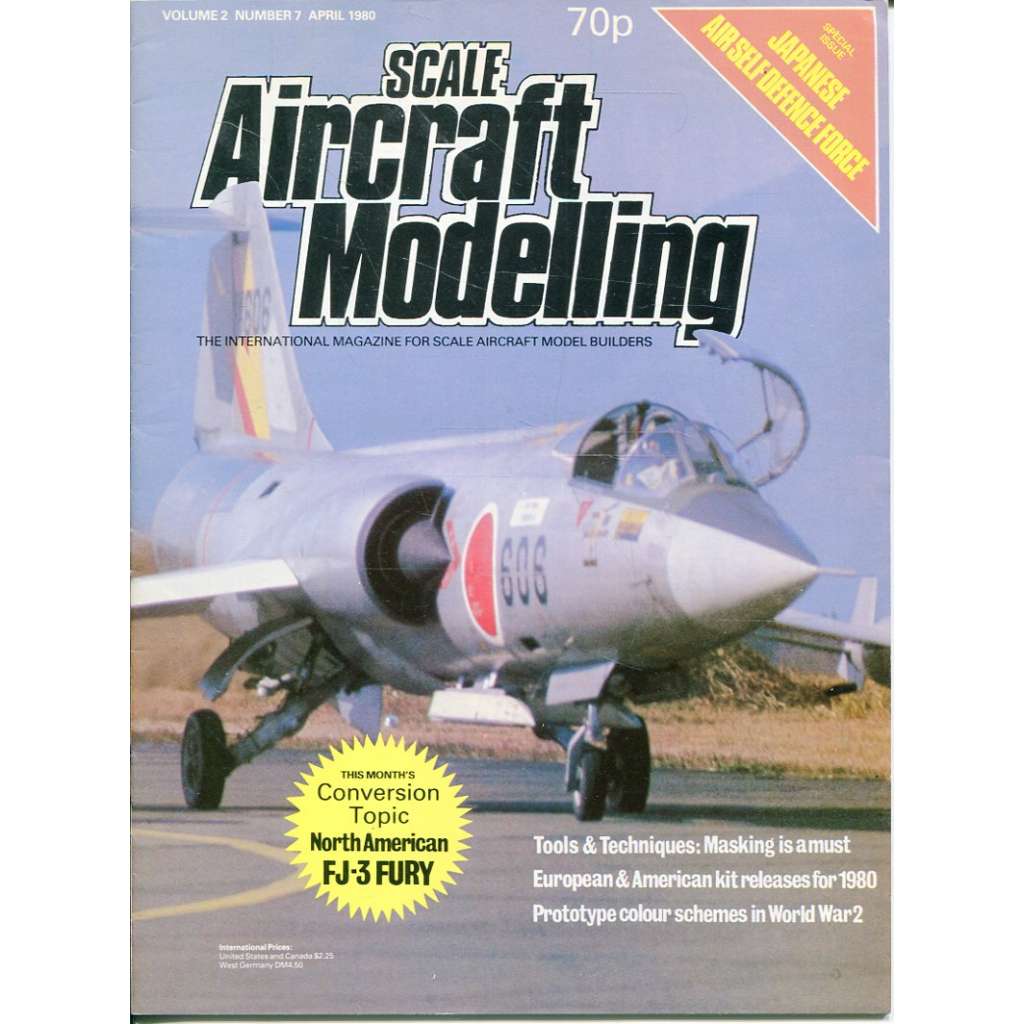 Scale Aircraft Modelling 4/1980, Vol. 2, No. 7 (letadla, modelářství)