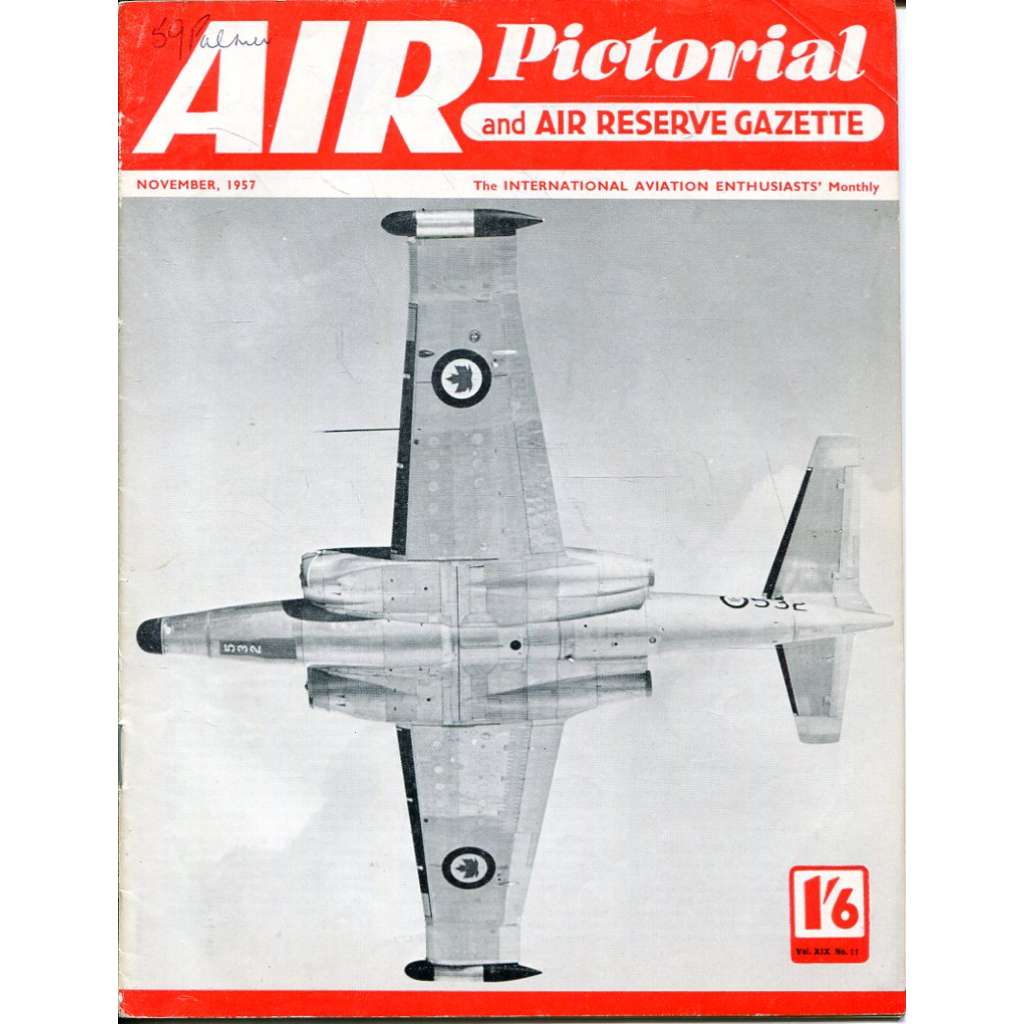 Air Pictorial 11/1957, Vol. 19, No. 11 (letadla, letectví)