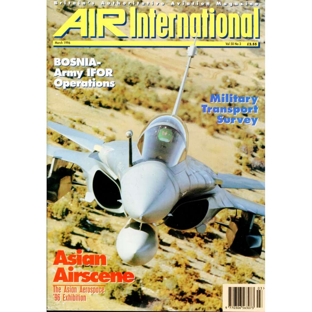 Air International 3/1996, Vol. 50, No. 3 (letectví, letadla)