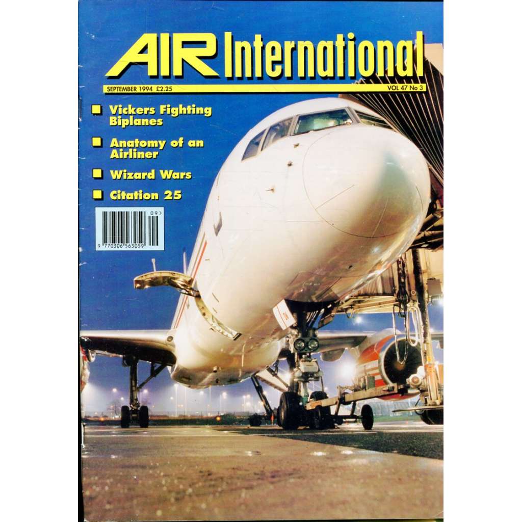 Air International 9/1994, Vol. 47, No. 3 (letectví, letadla)