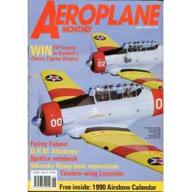 Aeroplane Monthly 6/1990, Vol. 18, No. 6, Issue No. 206 (letectví, letadla)