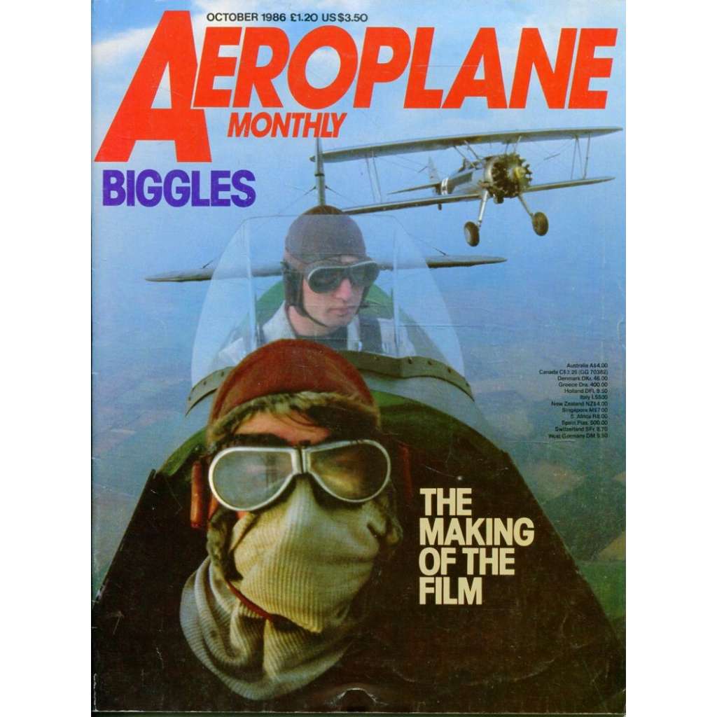 Aeroplane Monthly 10/1986, Vol. 14, No. 10, Issue No. 162 (letectví, letadla)