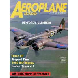 Aeroplane Monthly 8/1987, Vol. 15, No. 8, Issue No. 172 (letectví, letadla)