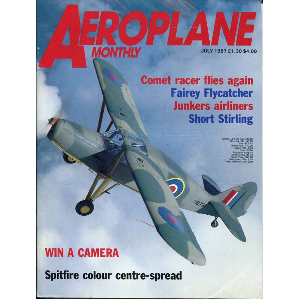 Aeroplane Monthly 7/1987, Vol. 15, No. 7, Issue No. 171 (letectví, letadla)