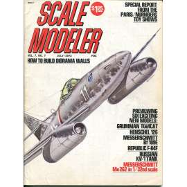 Scale Modeler 7/1972, Vol. 7, No. 7 (letadla, modelářství)