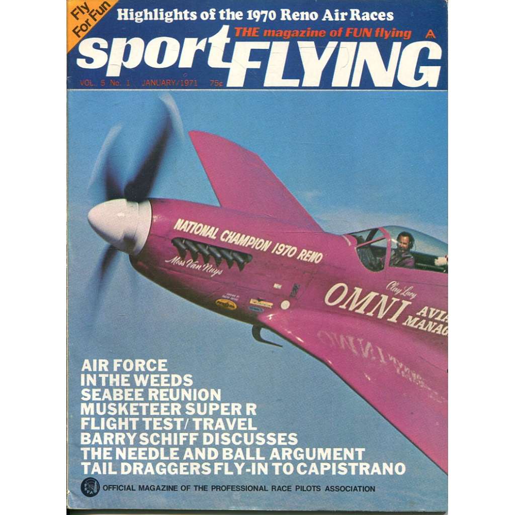 Sport Flying 1/1971, Vol. 5, No. 1 (letadla, letectví)