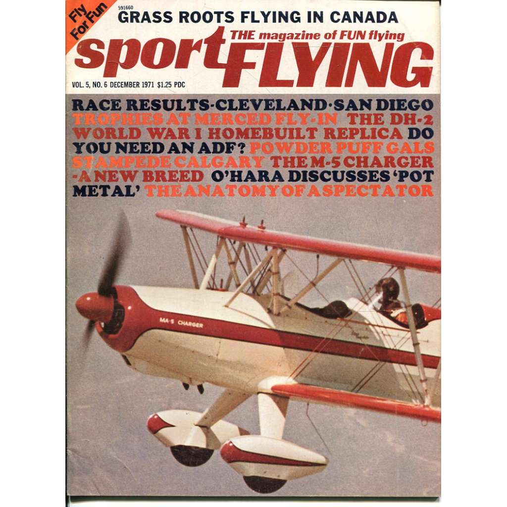 Sport Flying 12/1971, Vol. 5, No. 6 (letadla, letectví)