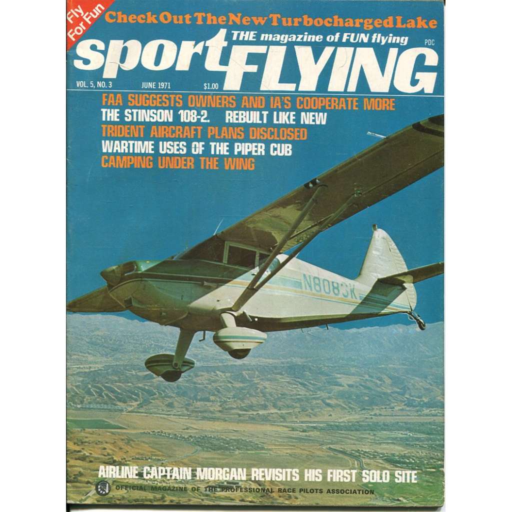 Sport Flying 6/1971, Vol. 5, No. 3 (letadla, letectví)