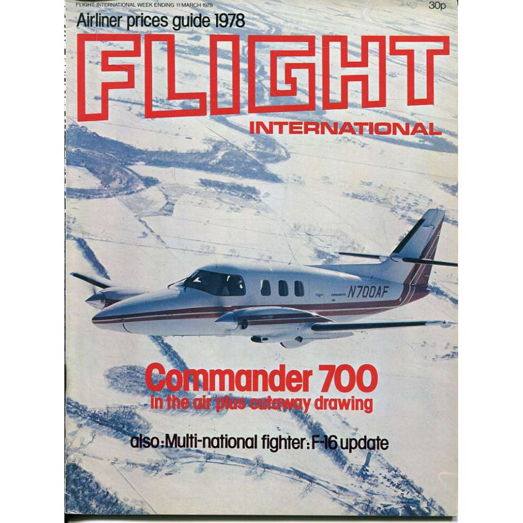 Flight International 11/3/1978, No. 3599, Vol. 113 (letadla, letectví)