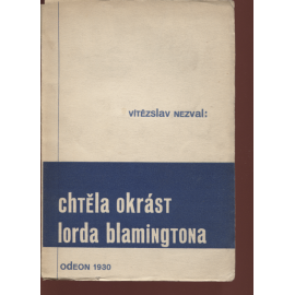 Chtěla okrást lorda Blamingtona (typo Karel Teige)[Odeon, sv. 58]
