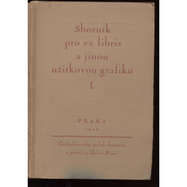 Sborník pro ex libris a jinou užitkovou grafiku I. a II.-IV. (2 svazky)