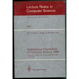 Mathematical Foundations of Computer Science 1988 (MFCS '88): Proceedings of the 13th Symposium Carlsbad, Czechoslovakia, August 29 - September 2, 1988