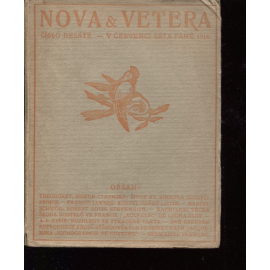 Nova et vetera, svazek 10. (1914)