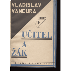 Učitel a žák (ed. Plejada) - Obálka vevázána Vít Obrtel.