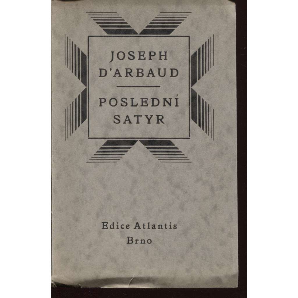 Poslední satyr (ed. Atlantis)