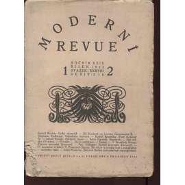 Moderní revue, roč. XXIX., č. 1.-2. (sv. XXXVIII.), 1922