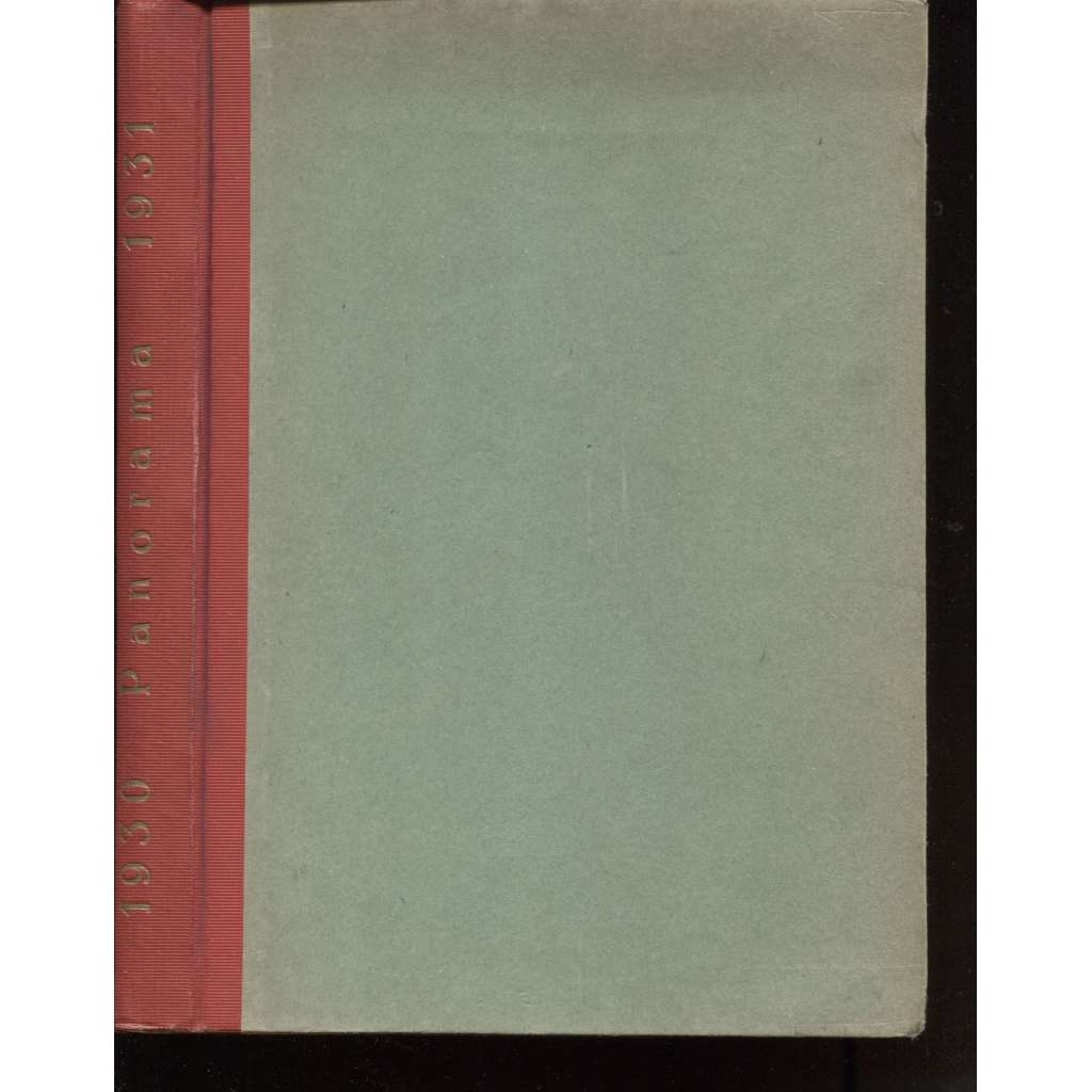 Panorama, ročník 8. (1930-1931) - (Zpravodaj Družstevní práce) + obálky