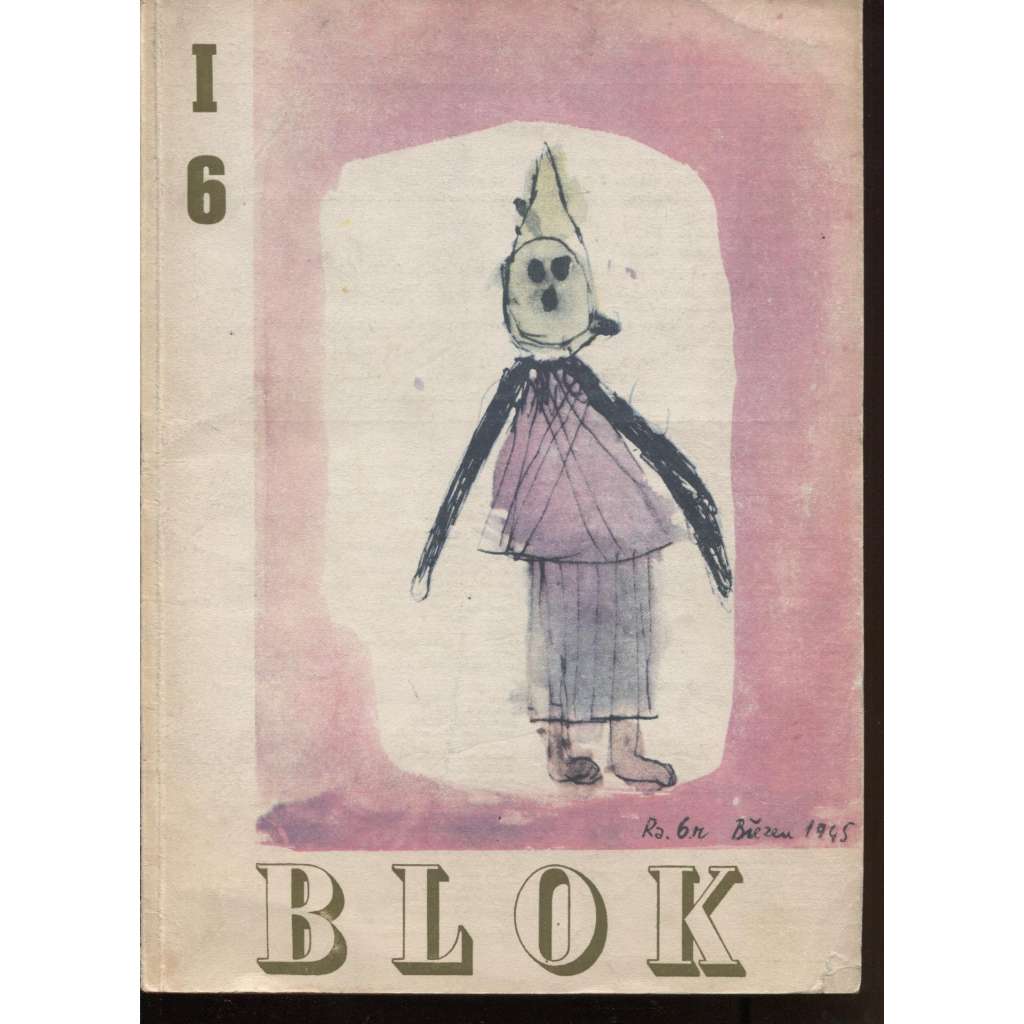 Blok - časopis pro umění, roč. I., číslo 6/1947