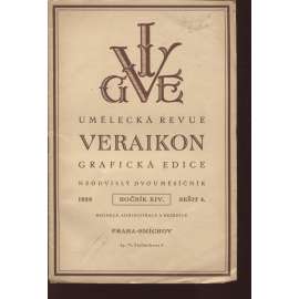 Veraikon, sešit 4., roč. XIV./1928 (Umělecká revue)
