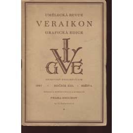 Veraikon, sešit 1., roč. XIII./1927 (Umělecká revue)