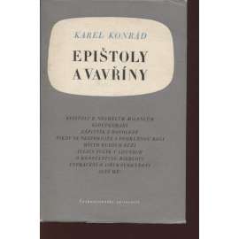 Epištoly a vavříny (podpis Karel Konrád)