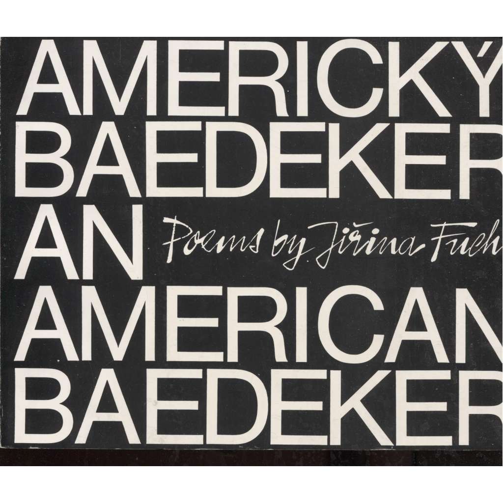 Americký Baedeker / An American Baedeker (básně, exil)