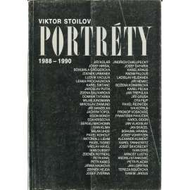 Portréty 1988-1990 (osobnosti) podpis V. Stoilov