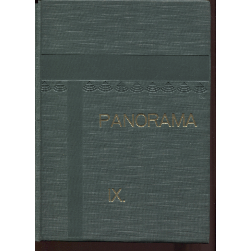 Panorama. Kulturní zpravodaj IX., 1931-1932