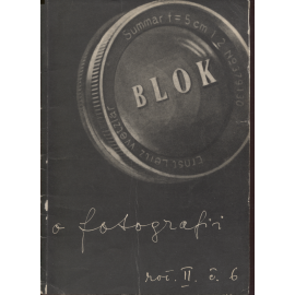 Blok - časopis pro umění, roč. II., číslo 6/1948. O fotografii