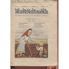 Časopis Mateřídouška, číslo 3, ročník IV./1947