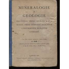 Mineralogie pro 5. třídu reálek a pro 6. třídu gymnasií, reálných a reformních reálných gymnasií