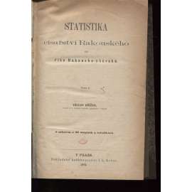 Statistika císařství Rakouského čili říše Rakousko-uherské (1872)