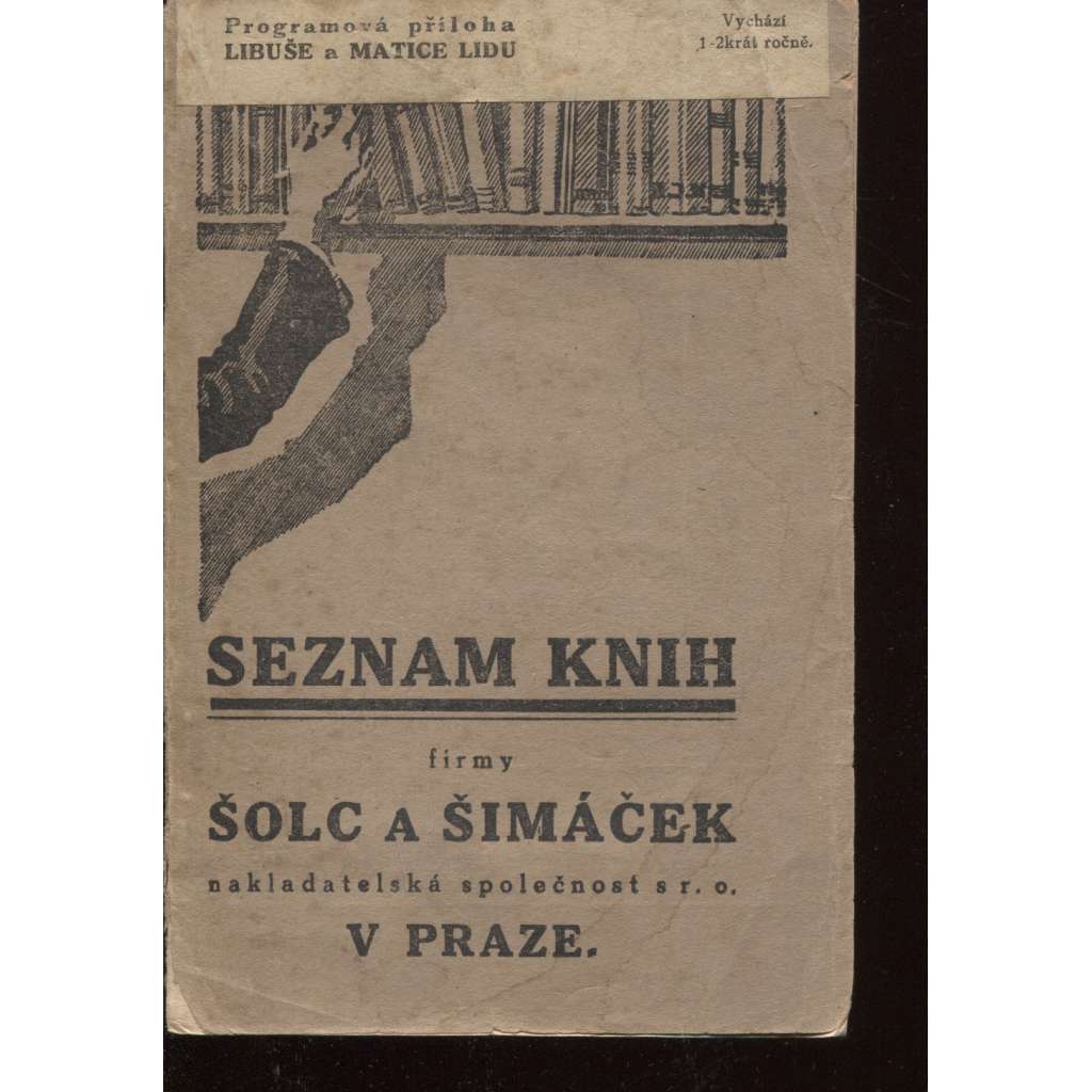 Seznam knih firmy Šolc a Šimáček