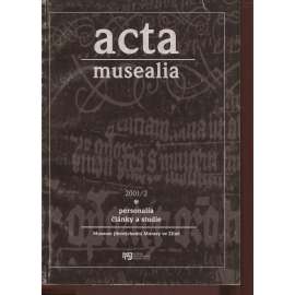 Acta musealia (Zlín, Morava), 2001/2