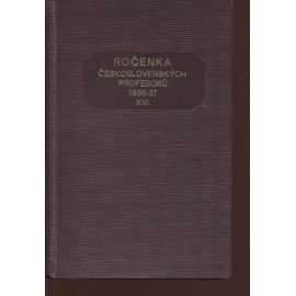 Ročenka československých prefesorů, školní rok 1936-37, XVI.