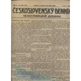 Československý denník roč. II, č. 250. Irkutsk, 1919 (LEGIE, RUSKO, LEGIONÁŘI)