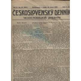 Československý denník roč. III, č. 49. Divizionnaja, 1920 (LEGIE, RUSKO, LEGIONÁŘI)