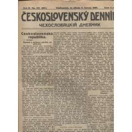 Československý denník roč. III, č. 120. Vladivostok, 1920 (LEGIE, RUSKO, LEGIONÁŘI)