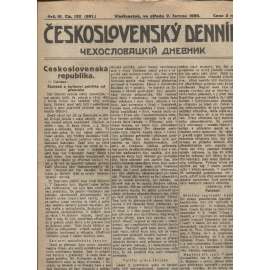 Československý denník roč. III, č. 120. Vladivostok, 1920 (LEGIE, RUSKO, LEGIONÁŘI)